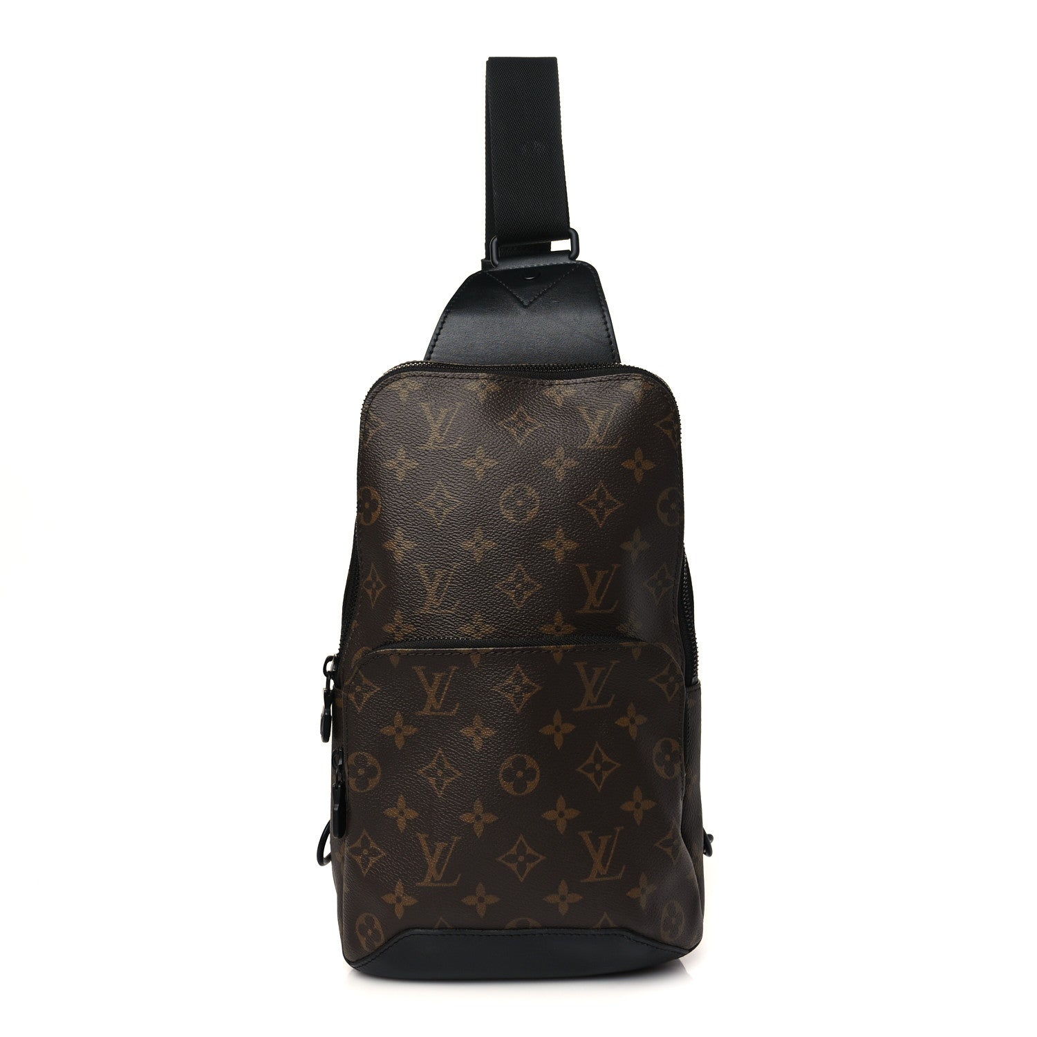 Louis Vuitton Monogram Macassar Avenue Sling Bag 1 of 9