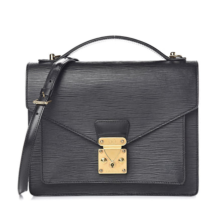 Louis Vuitton Epi Monceau Black 1 of 19