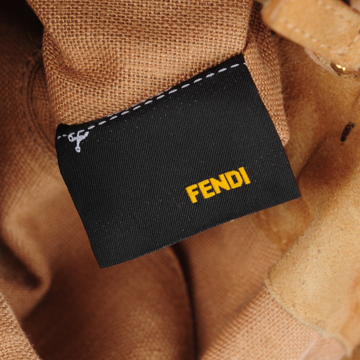 Fendi Pequin Striped 2Bag Bordeaux Multicolor Tobacco Lampone 11 of 11