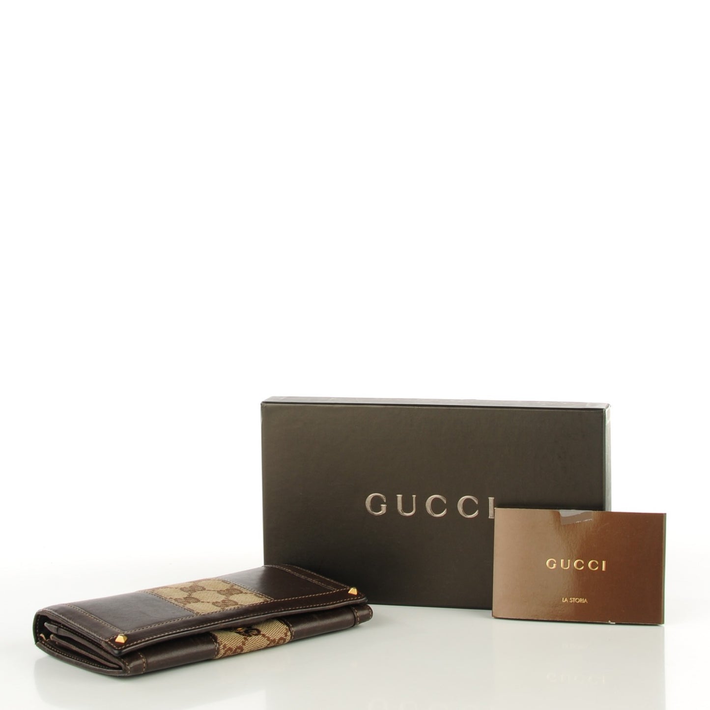 Monogram Wallet Brown