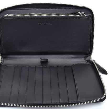 Burberry Coated Canvas Printed Organizer Wallet Black 5 of 7