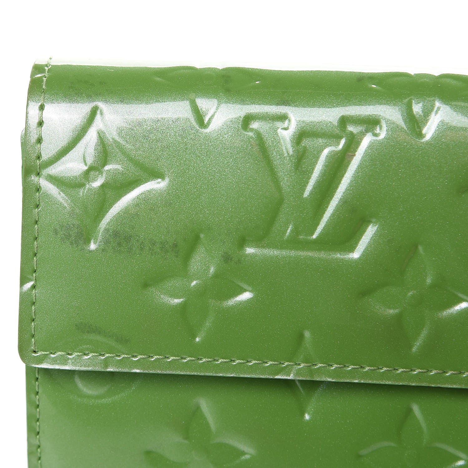 Louis Vuitton Vernis Sarah Wallet Vert Tonic 12 of 12