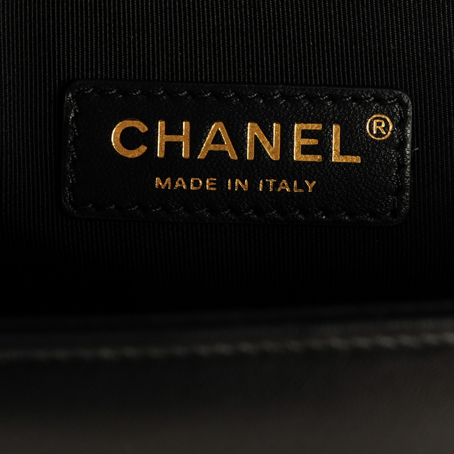 Chanel Lambskin Quilted Medium Boy Flap Black 6 of 7