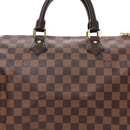 Louis Vuitton Damier Ebene Speedy Bandouliere 30 7 of 11