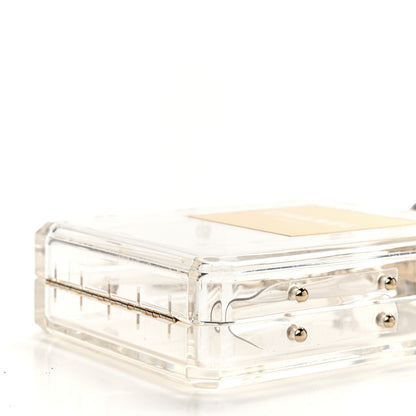 Chanel Transluscent Plexiglass Perfume Bottle Clutch 9 of 10