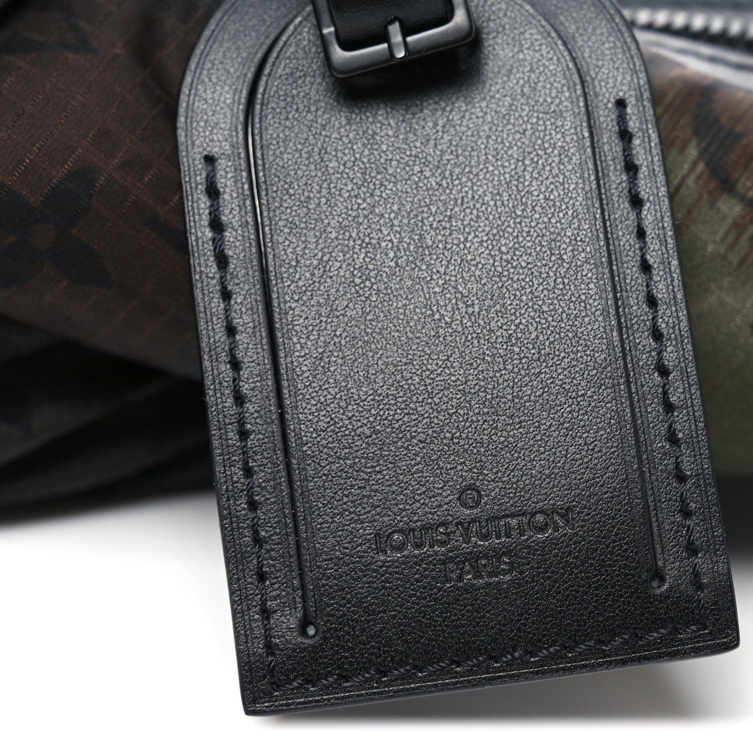 Louis Vuitton Nylon Monogram Camouflage Keepall Bandouliere 50 Kaki 5 of 8