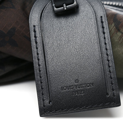 Louis Vuitton Nylon Monogram Camouflage Keepall Bandouliere 50 Kaki 5 of 8