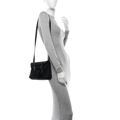 Hermes Taurillon Clemence Halzan 25 Black 2 of 11