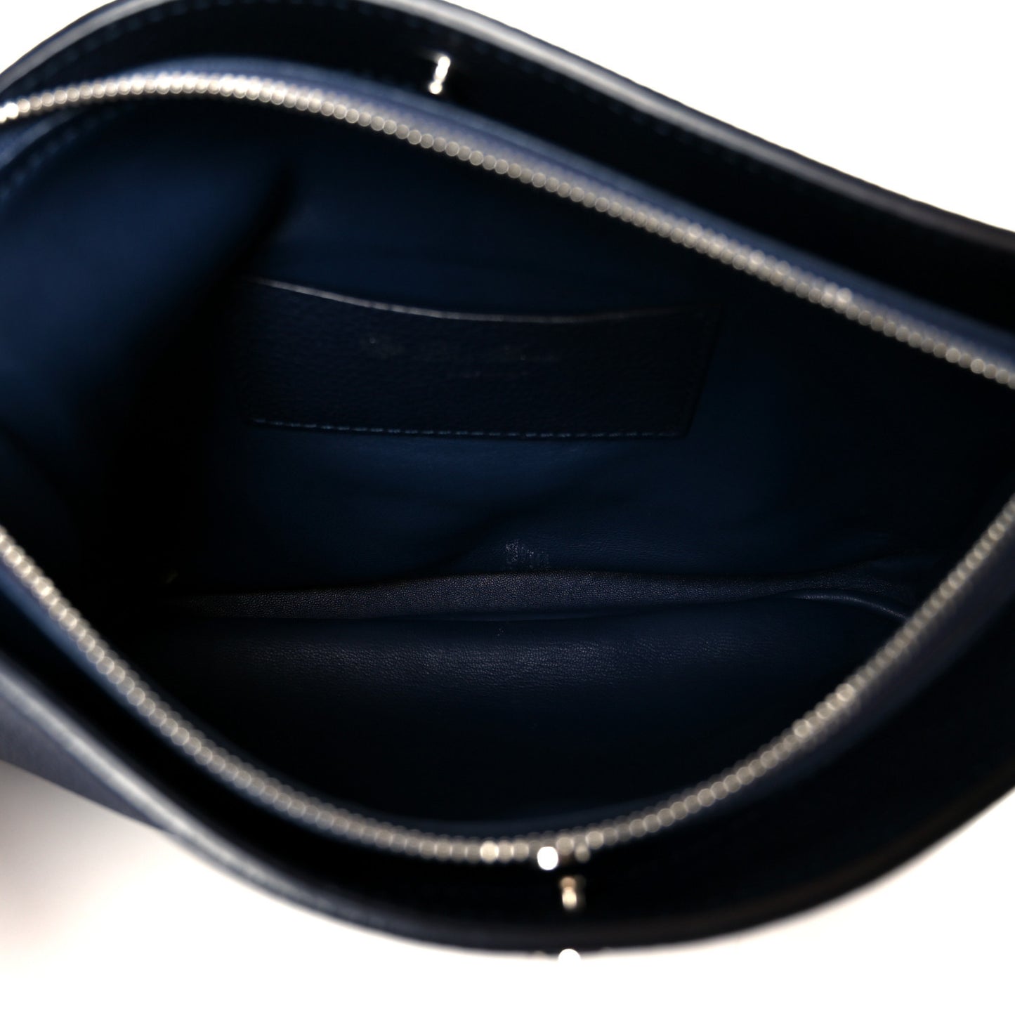 Calfskin Milky Way Odessa Shoulder Bag Navy