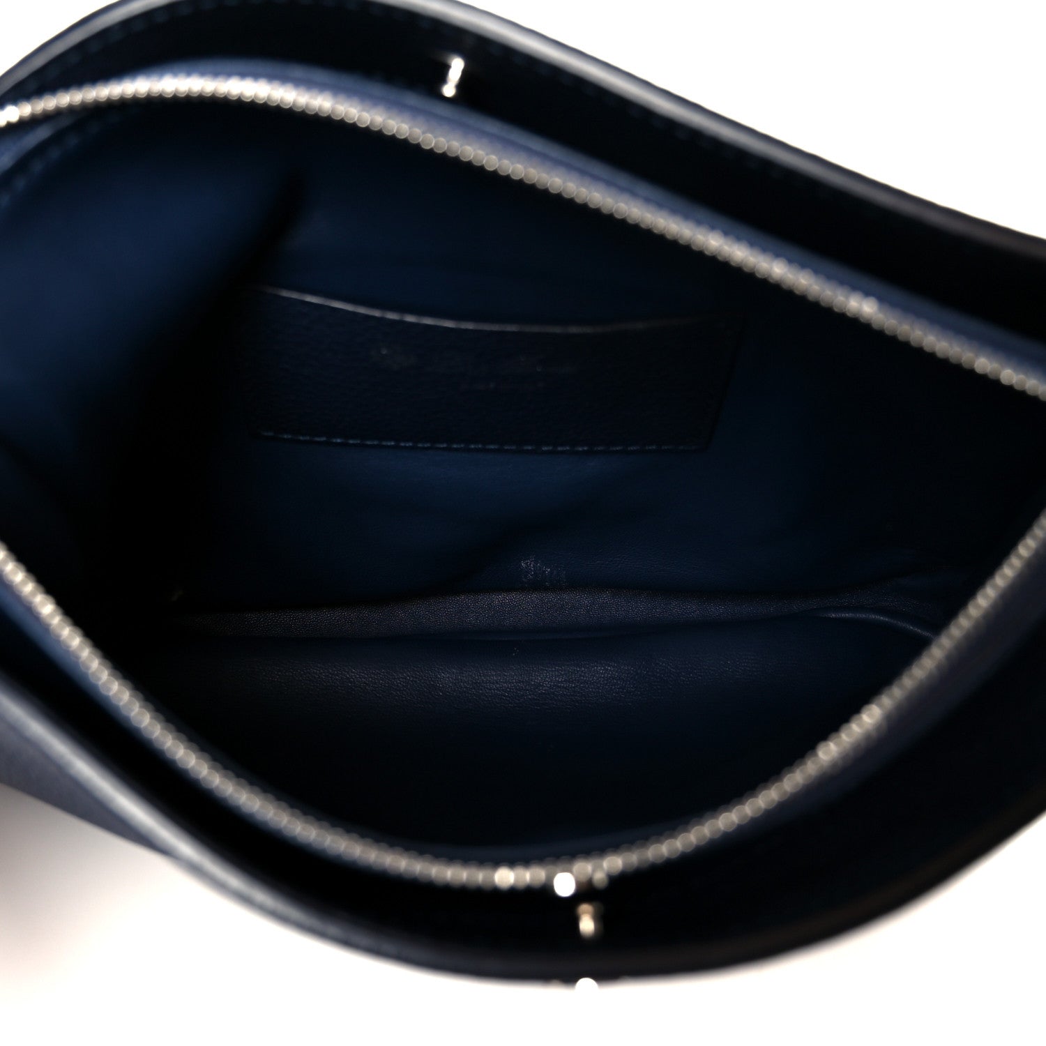 Loro Piana Calfskin Milky Way Odessa Shoulder Bag Navy 5 of 13