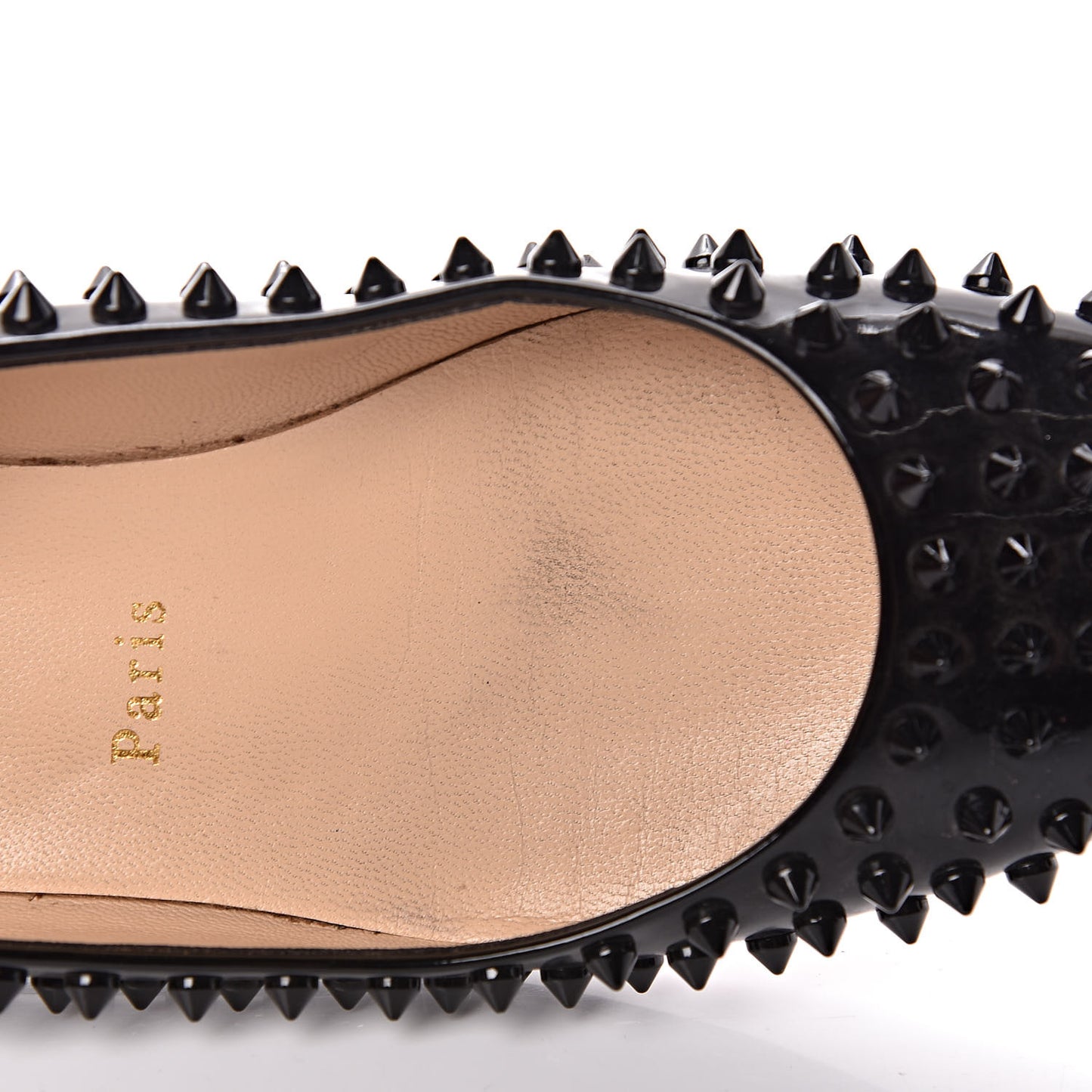 Patent Gozul Spikes Flats 37 Black