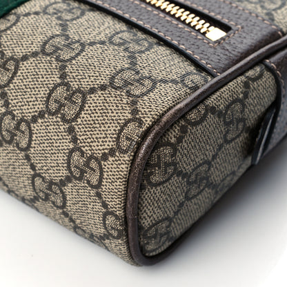 Gucci GG Supreme Monogram Web Small Ophidia Belt Bag 75 30 Dark Brown 10 of 10