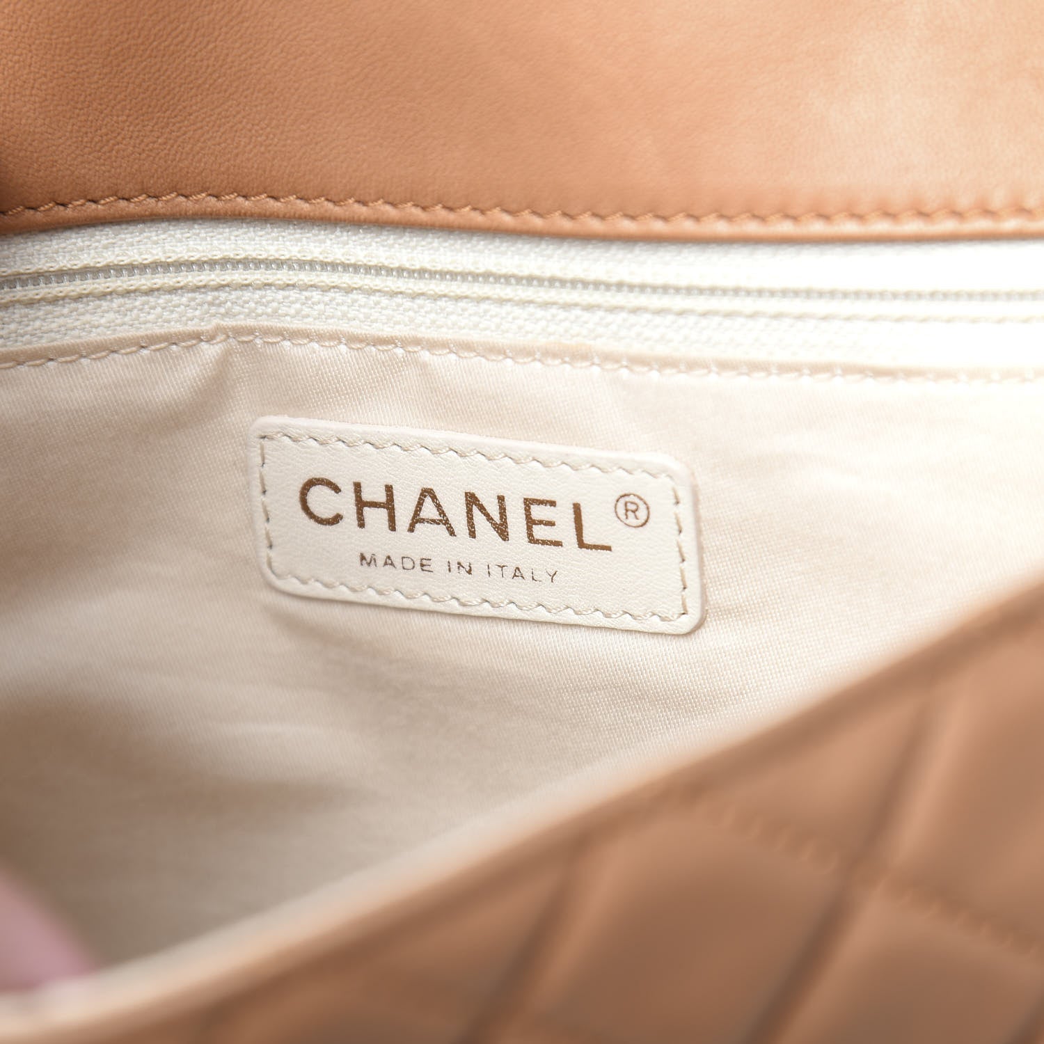 Chanel Lambskin Valentine Charms Medium Flap Beige 6 of 11