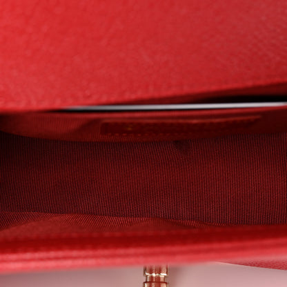 Chanel Caviar Quilted Small Boy Flap Red 5 of 10