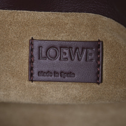 Loewe Calfskin Flamenco Knot Clutch Prune 6 of 13