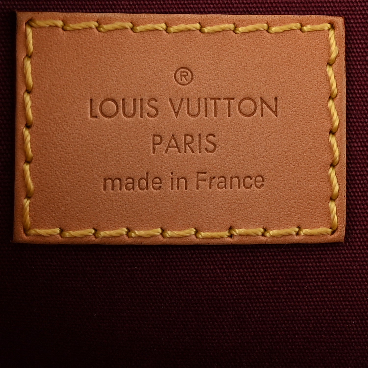 Louis Vuitton Vernis Alma PM Rouge Fauviste 6 of 12