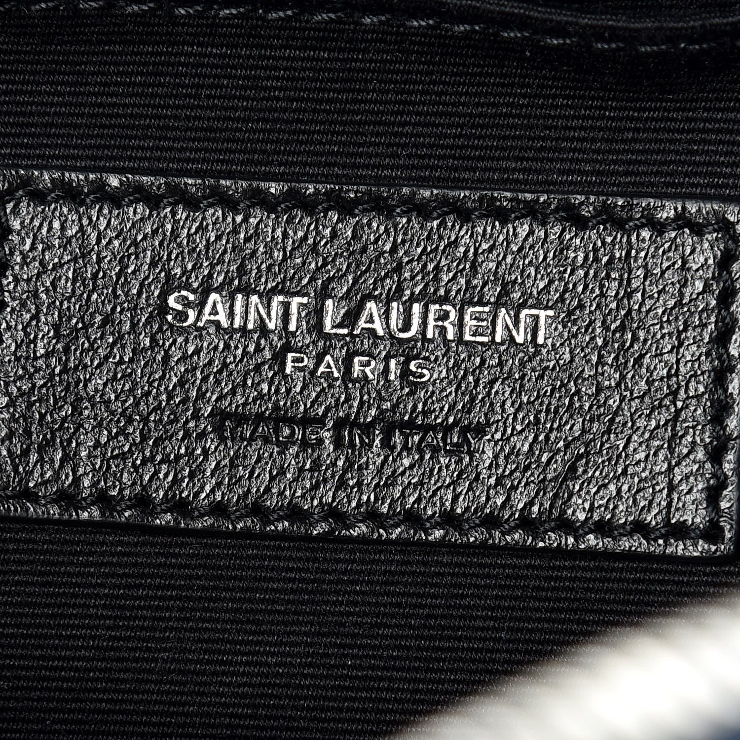 Saint Laurent Calfskin Monogram Small Lou Camera Bag Blue 8 of 9