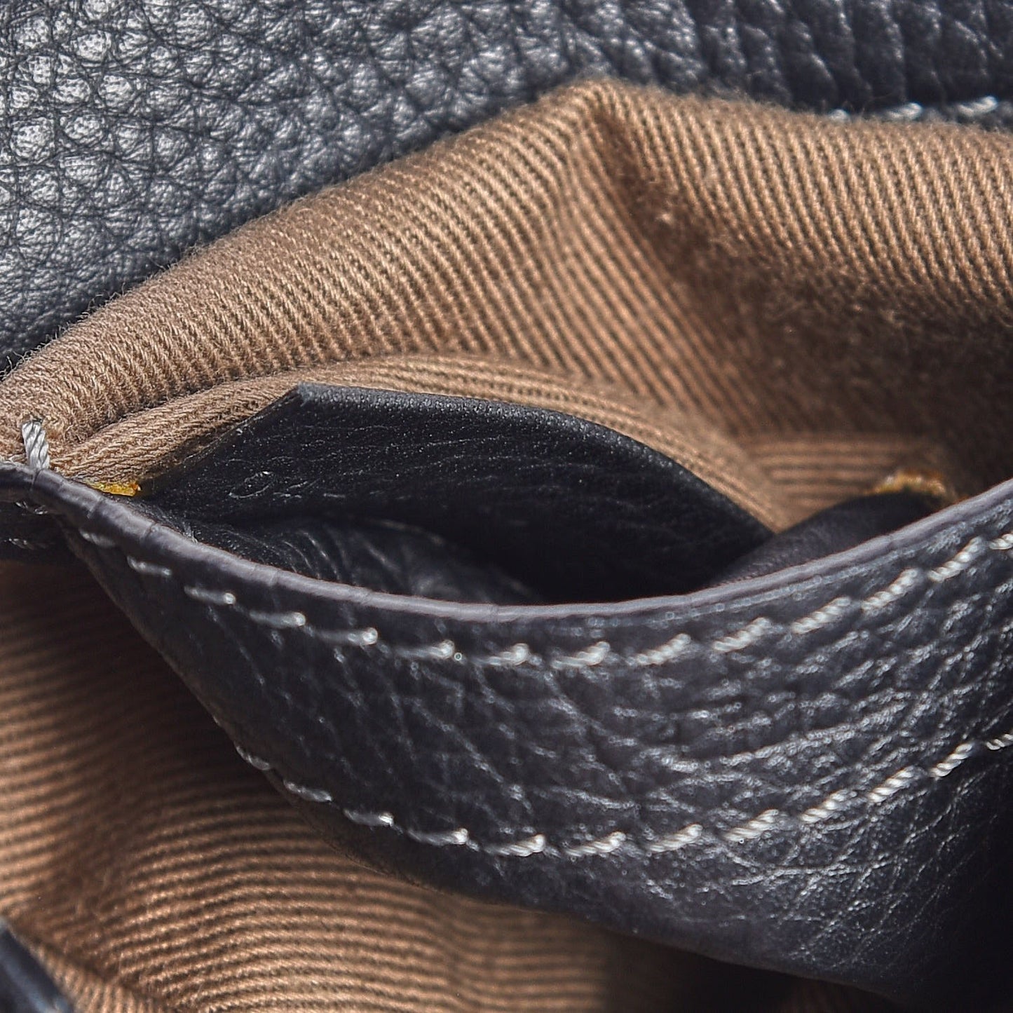 Calfskin Mini Marcie Round Crossbody Bag Black