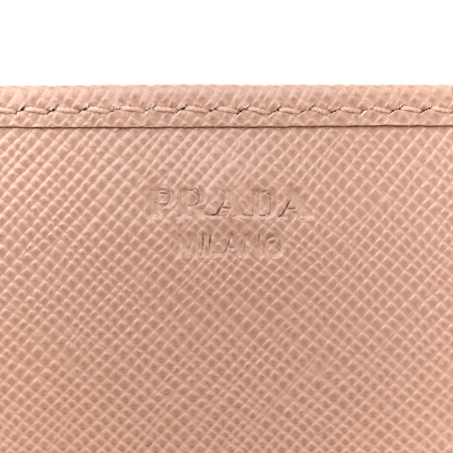 Prada Saffiano Metal Oro Chain Wallet Cammeo 6 of 12