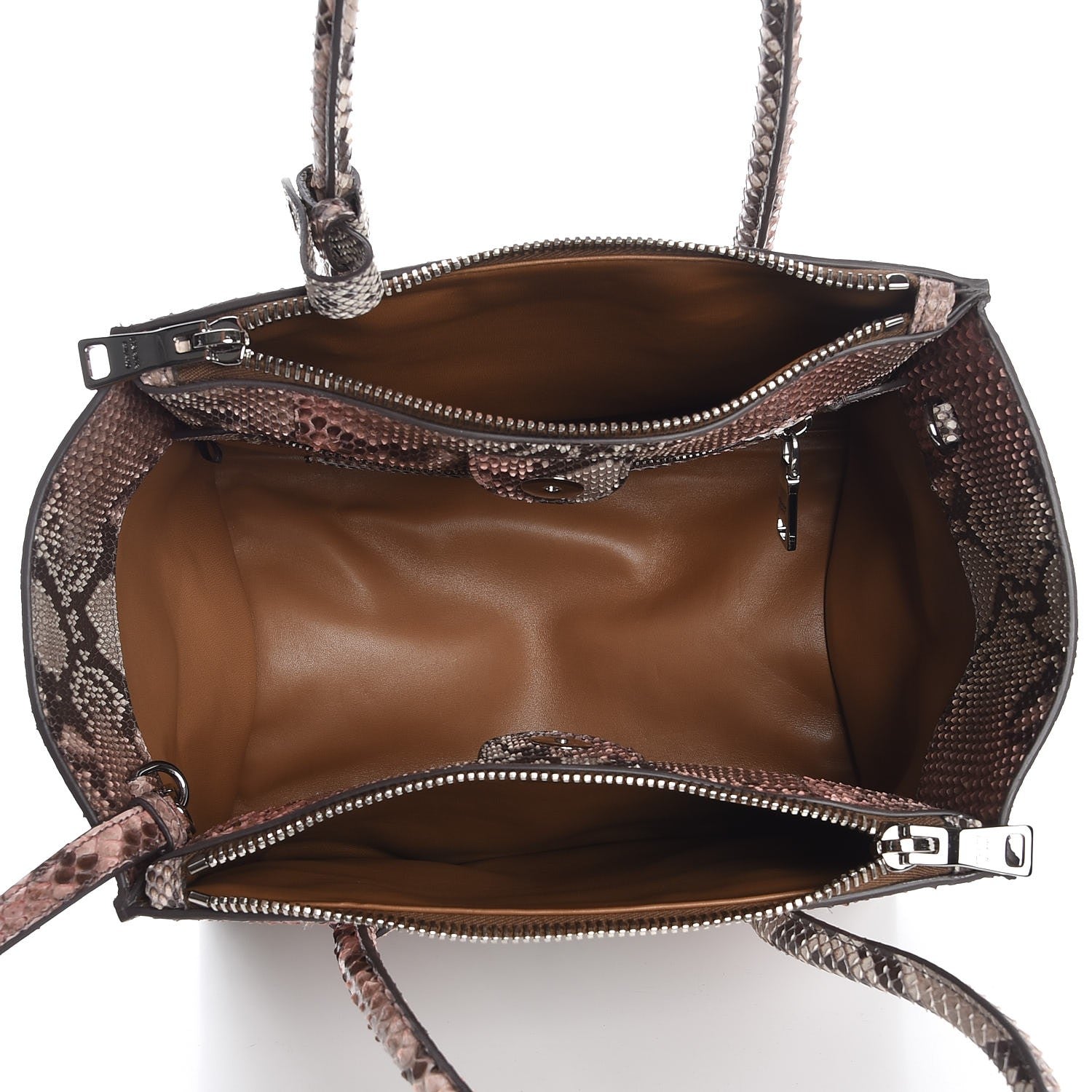 Prada Python Twin Pocket Tote 5 of 8