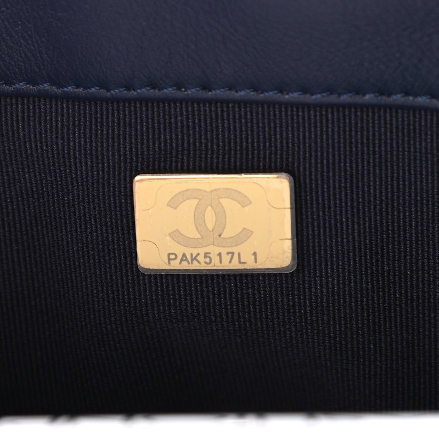 Denim Quilted Medium Chanel 19 Flap Blue