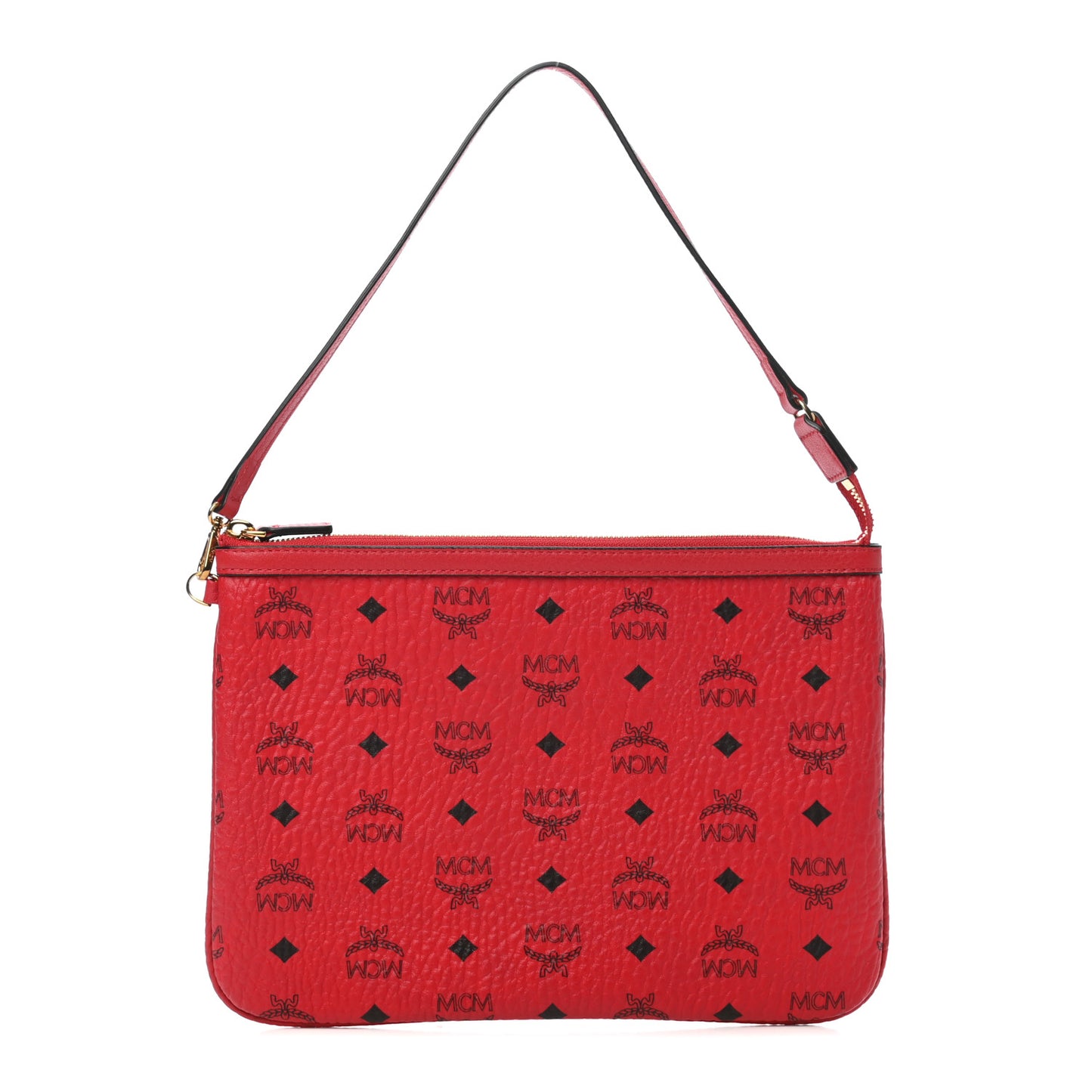 Visetos Liz Shopper Tote Pouch Ruby Red