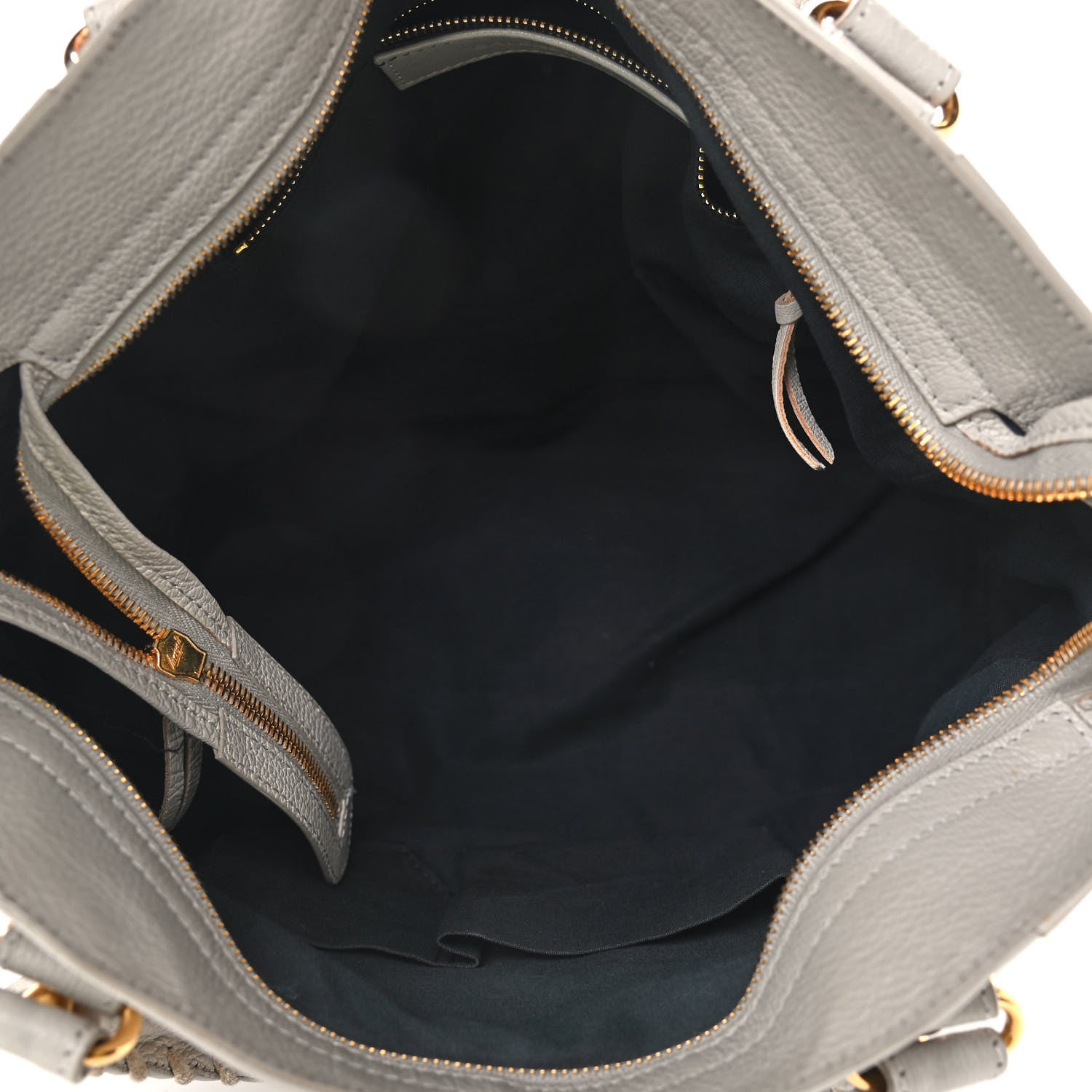 Balenciaga Chevre Gold Metallic Edge Hardware City Gris Clair Gris Perle 5 of 10
