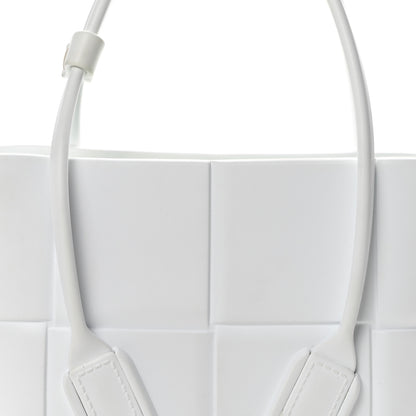 Bottega Veneta Rubber Maxi Intrecciato Mini Arco White 6 of 9