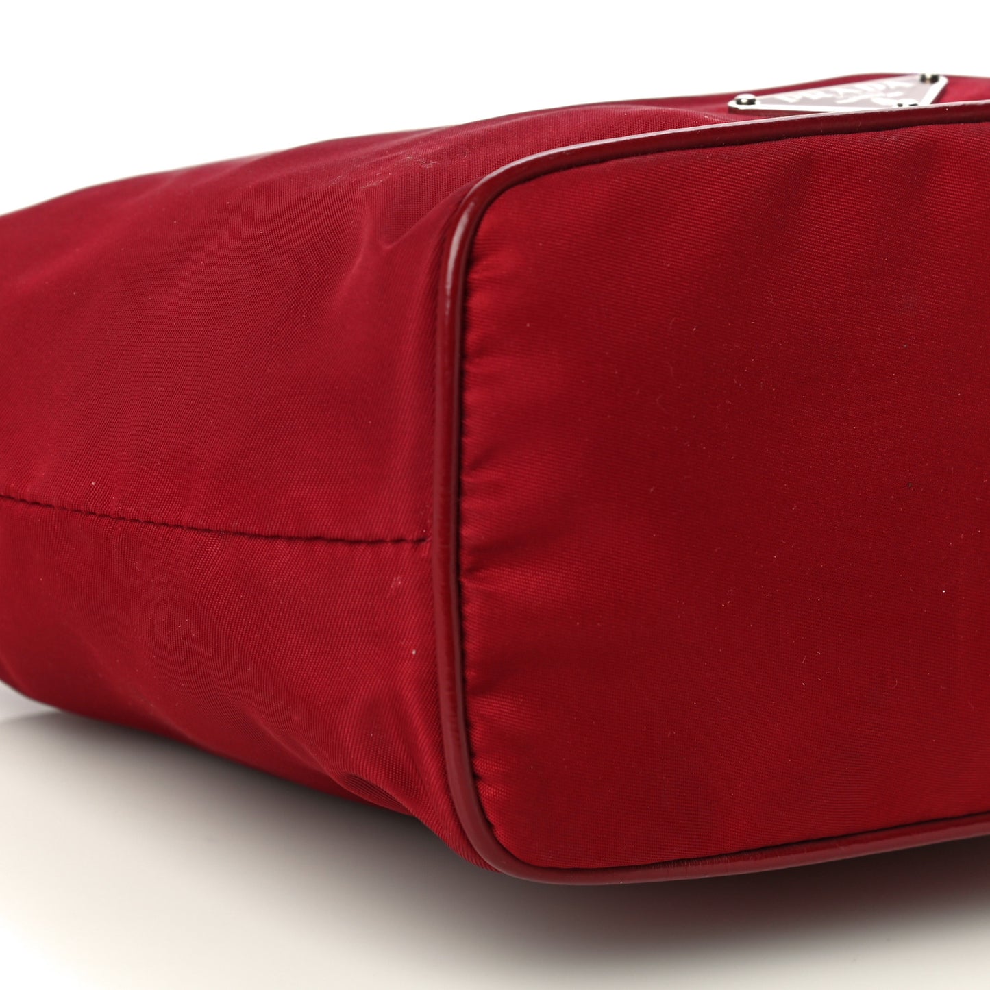 Tessuto Nylon Small Shoulder Bag Red