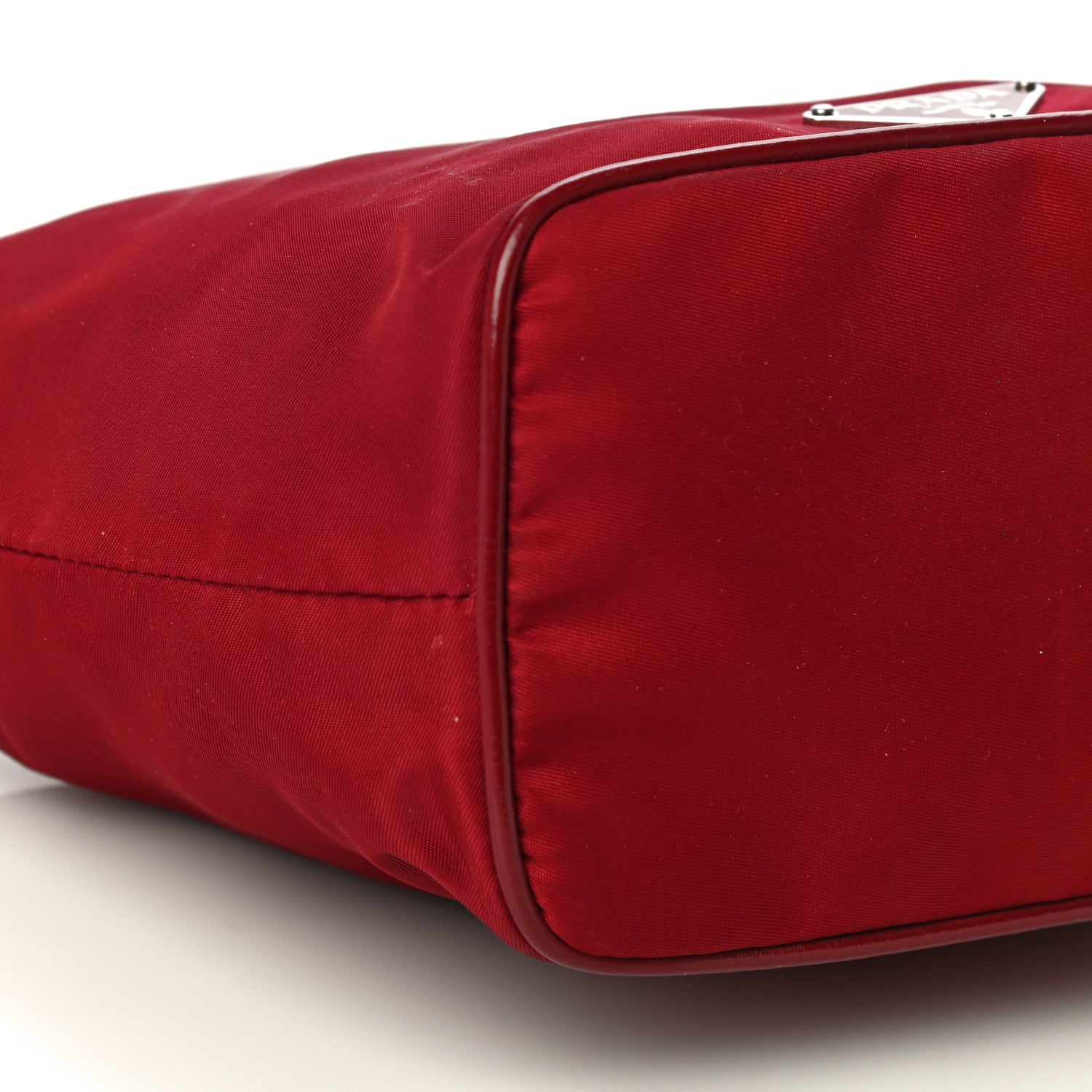 Prada Tessuto Nylon Small Shoulder Bag Red 7 of 16