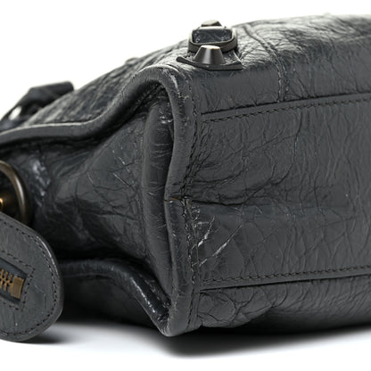 Balenciaga Agneau Classic Hardware Mini City Gris Fossile 8 of 9