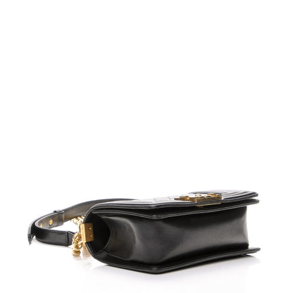 Chanel Lambskin Quilted Small Boy Flap Black 4 of 7
