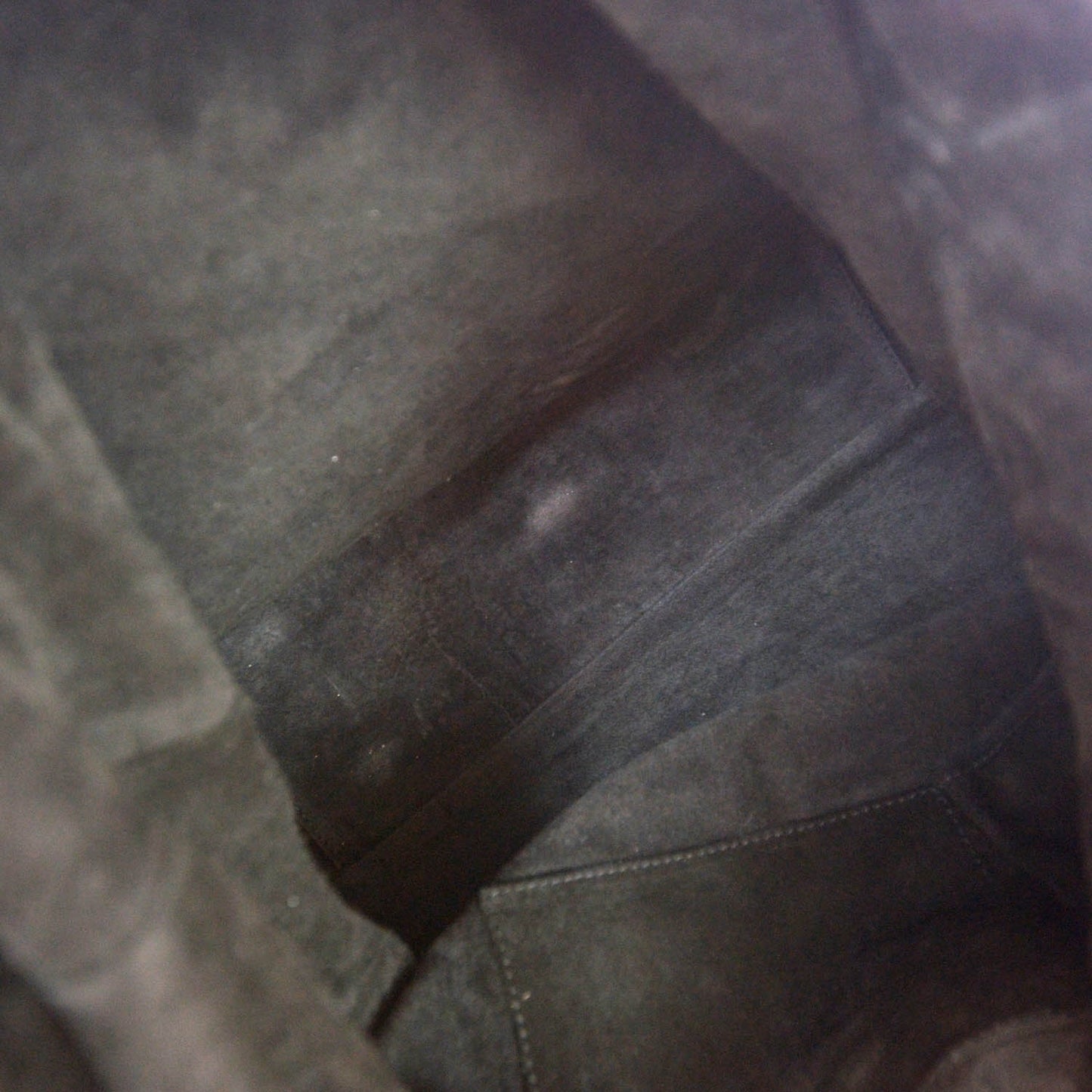 Lambskin Cannage Shopper Tote Black