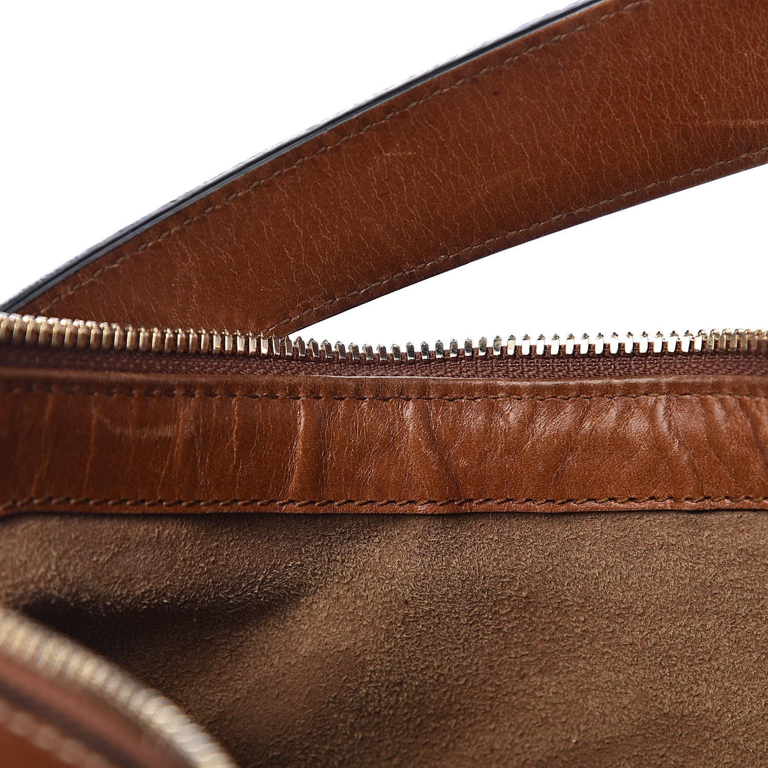 Gucci GG Supreme Monogram Linea A Hobo Brown 8 of 12