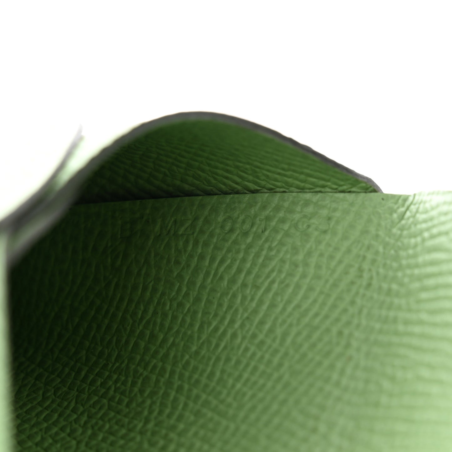 Epsom Calvi Duo Card Case Vert Criquet