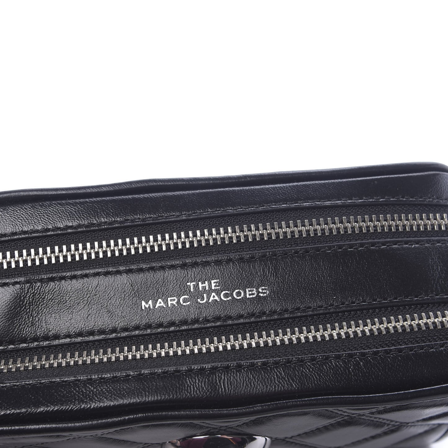 Natural Grain Calfskin Quilted The Softshot 21 Bag Black