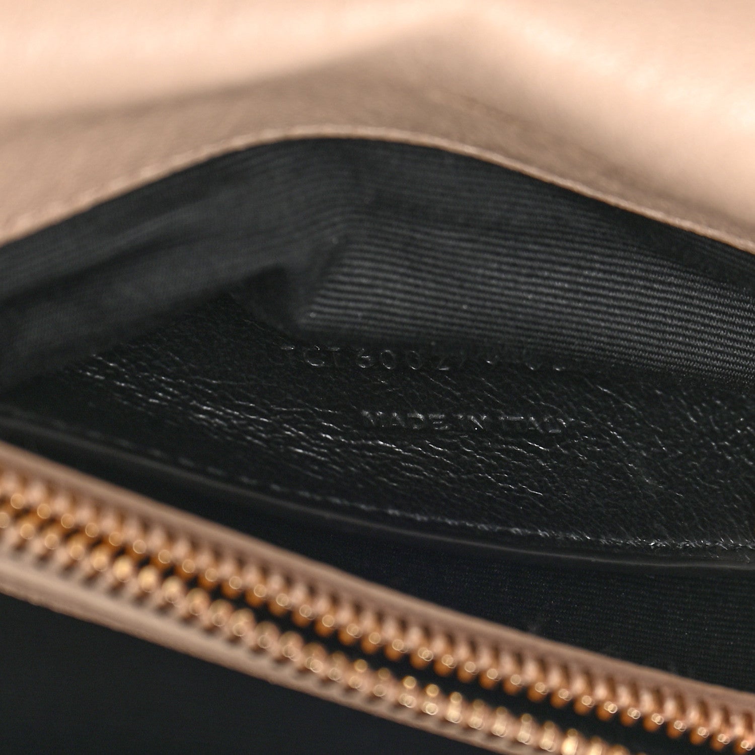 Saint Laurent Sheepskin Matelasse Chevron Monogram Medium College Bag Dark Beige 7 of 13