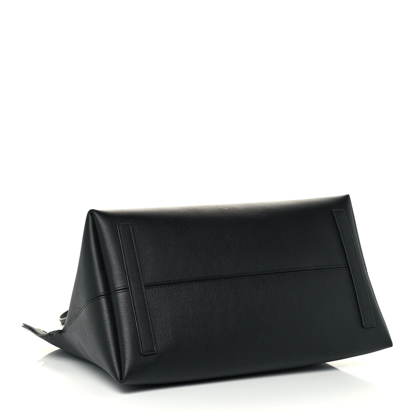 Calfskin Large Society Tote Black