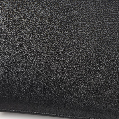 Saint Laurent Calfskin Monogram Large Belle De Jour Clutch Black 9 of 21