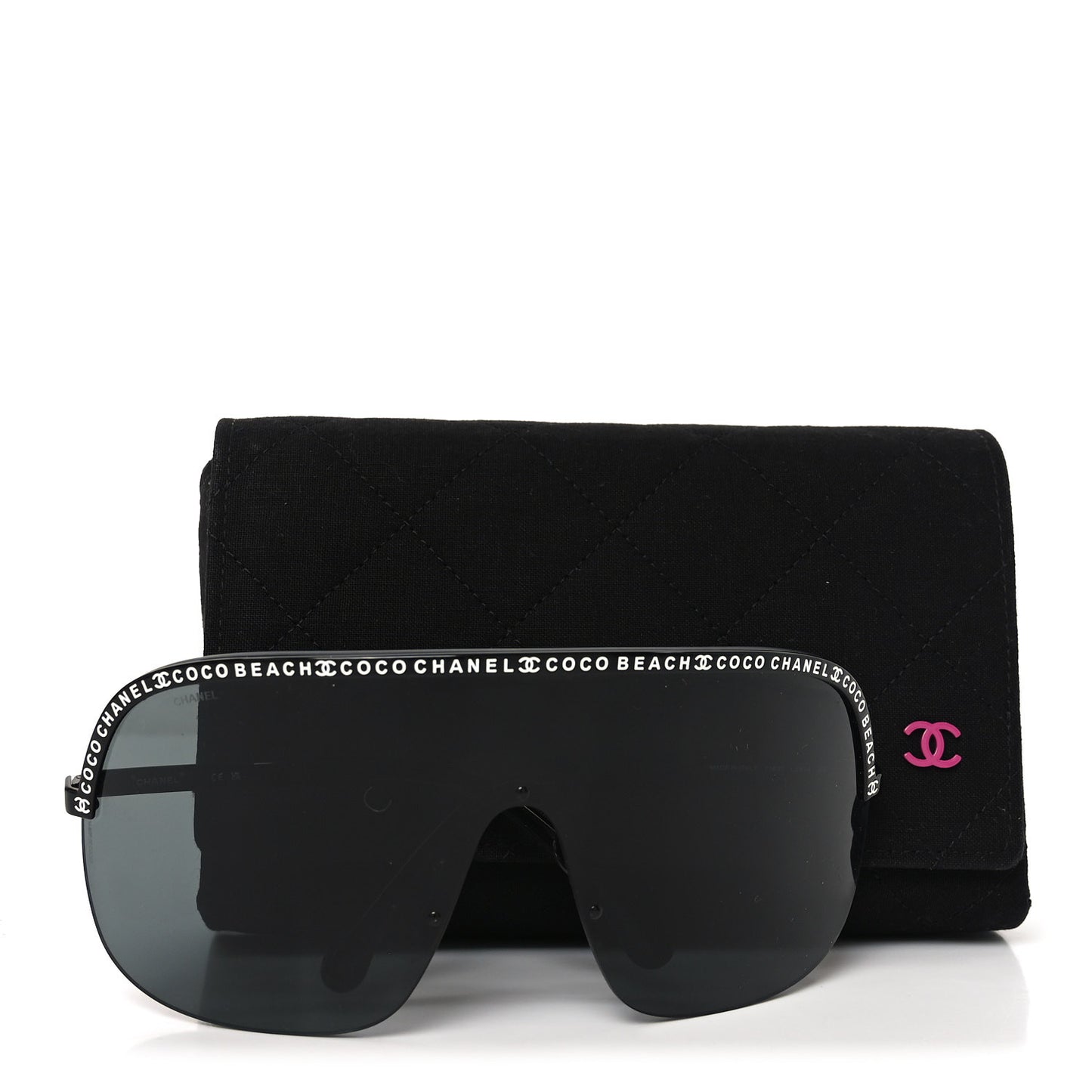 Shield Coco Beach Sunglasses L2614 Black