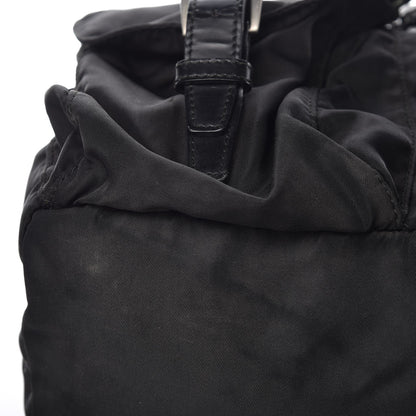 Prada Nylon Vela Medium Backpack Black 9 of 11