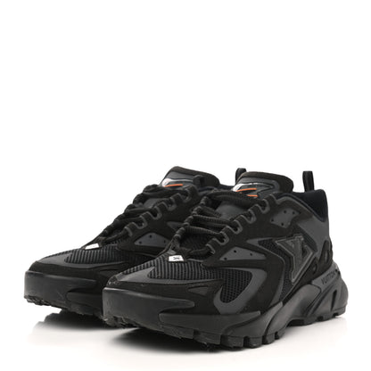 Louis Vuitton Canvas Mesh Mens LV Runner Tatic Sneakers 8.5 Black 3 of 8