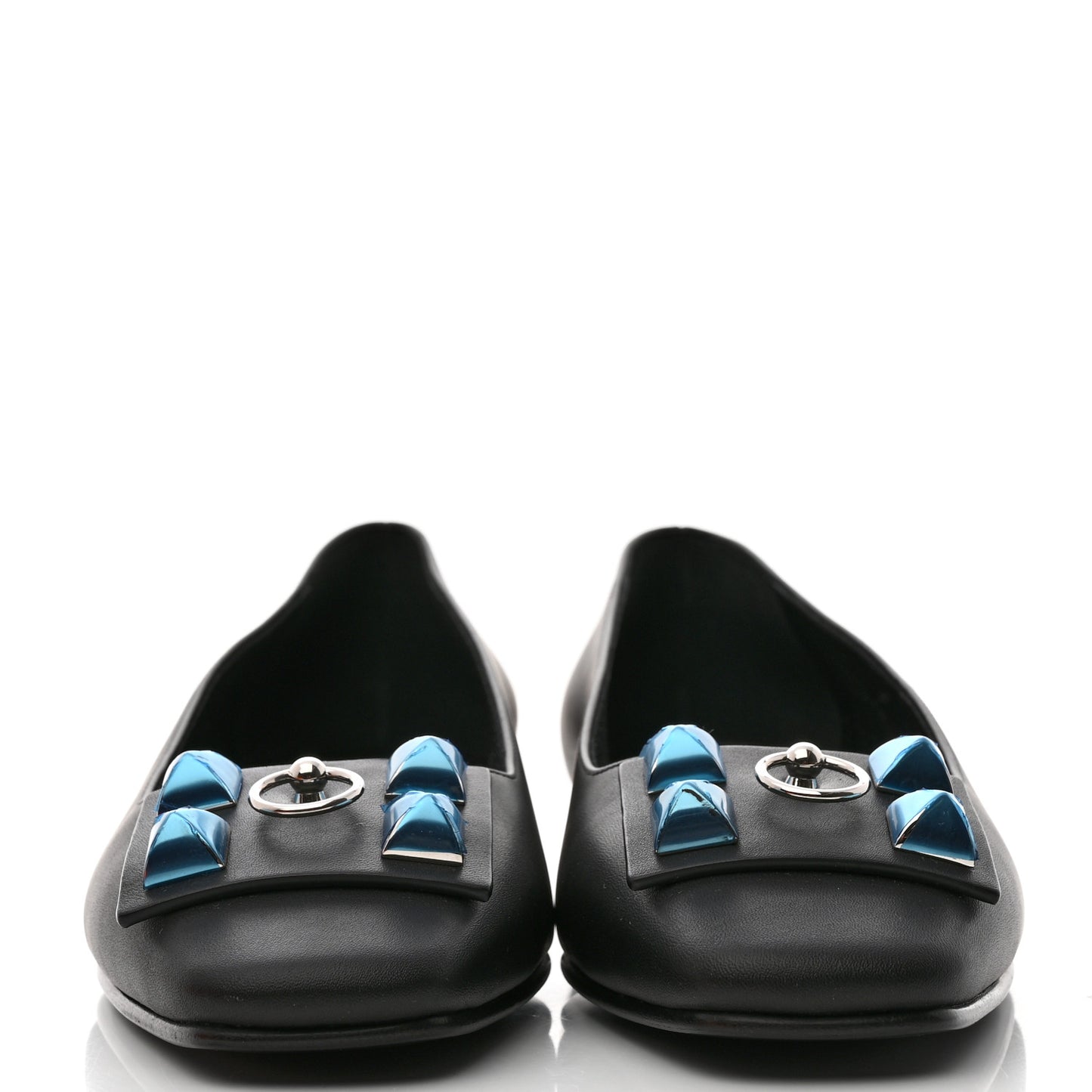 Calfskin Danseuse Ballerina Flats 36.5 Black