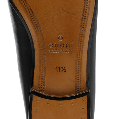 Gucci Lambskin Mens Brixton Horsebit Loafers 11.5 Black 7 of 11