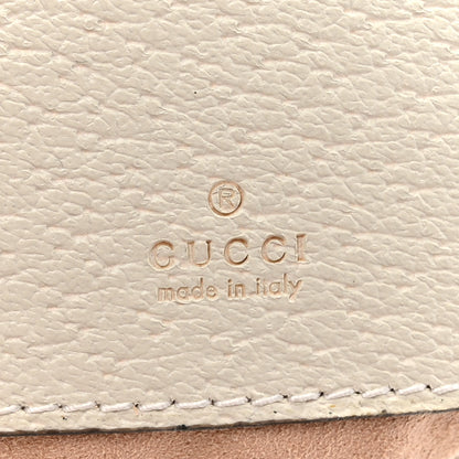 Gucci GG Supreme Monogram Flora Web Ophidia Phone Crossbody Bag White 6 of 16