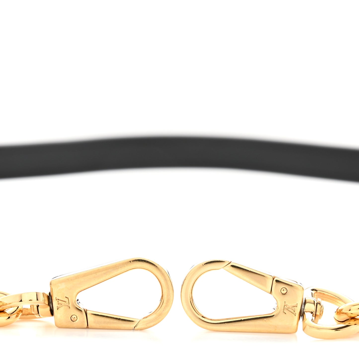 Calfskin Speedy Bandouliere 20 Shoulder Strap Black