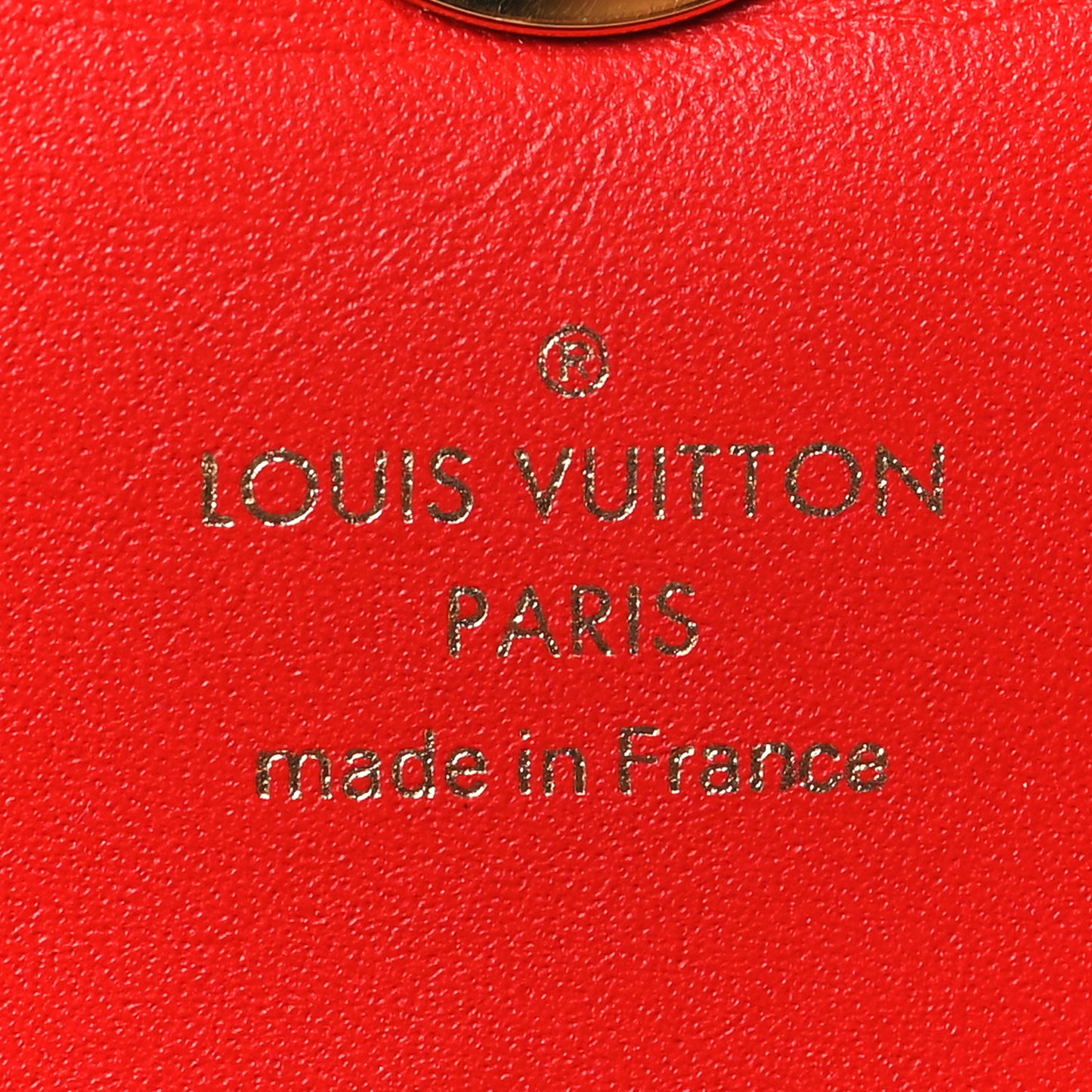 Monogram Flore Compact Wallet Coquelicot
