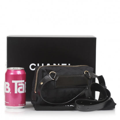 Chanel Nylon Travel Convertible Belt Bag Black 2 of 13