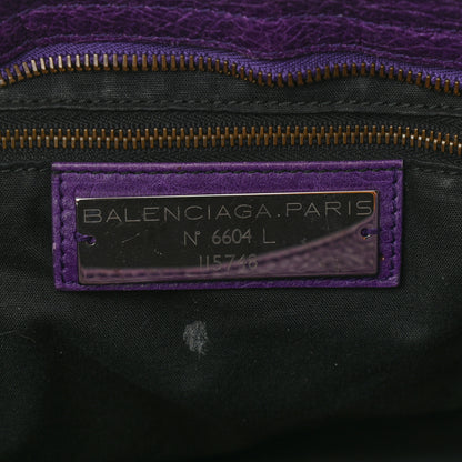 Balenciaga Agneau Classic Hardware City Dark Violet 5 of 12