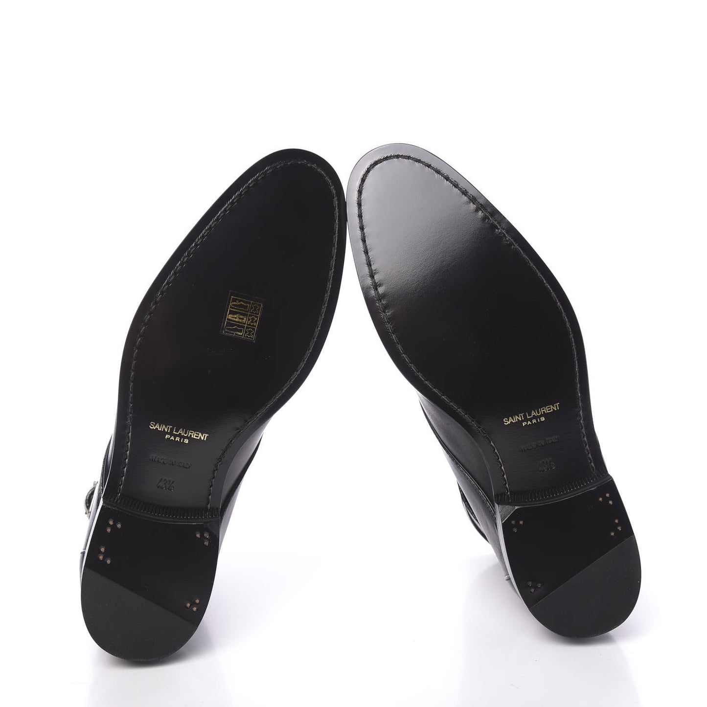 Smooth Jodhpur Calfskin Dare Ankle Boots 43.5 Black